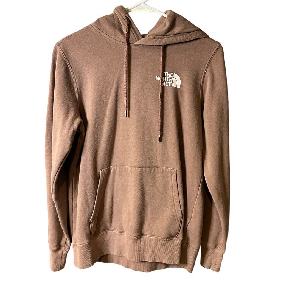 North Face Logo Hoodie Women's Blush Pink Size Small